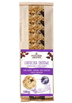 Ciasteczka crunchy z rodzynkami