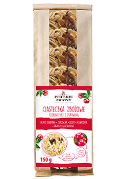 Ciasteczka crunchy z żurawiną