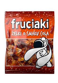 Fruciaki żelki o smaku coli