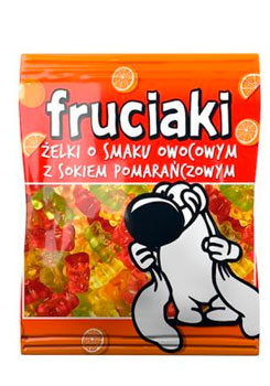 Fruciaki żelki o smaku owocowym