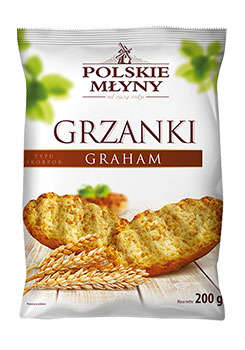 Grzanka typu skorpor graham