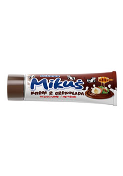 Mikuś Krem z czekoladą, orzechami i miodem