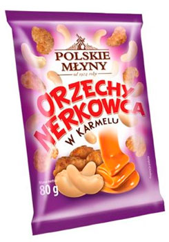 Orzechy nerkowca w karmelu