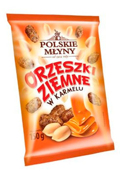 Orzeszki ziemne w karmelu