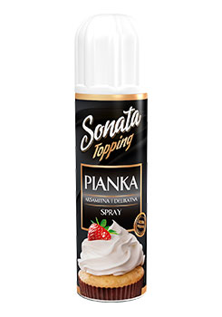 Pianka deserowa odpowiednia dla wegan