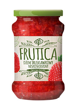 Dżem truskawkowy niskosłodzony