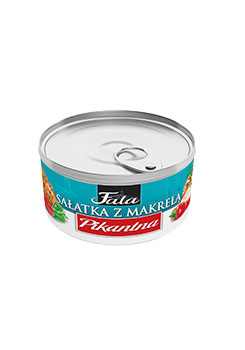 Sałatka z makrelą pikantna