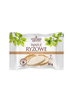Wafle ryżowe naturalne extra cienkie