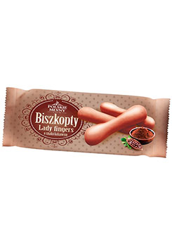 Biszkopty Ladyfingers kakaowe